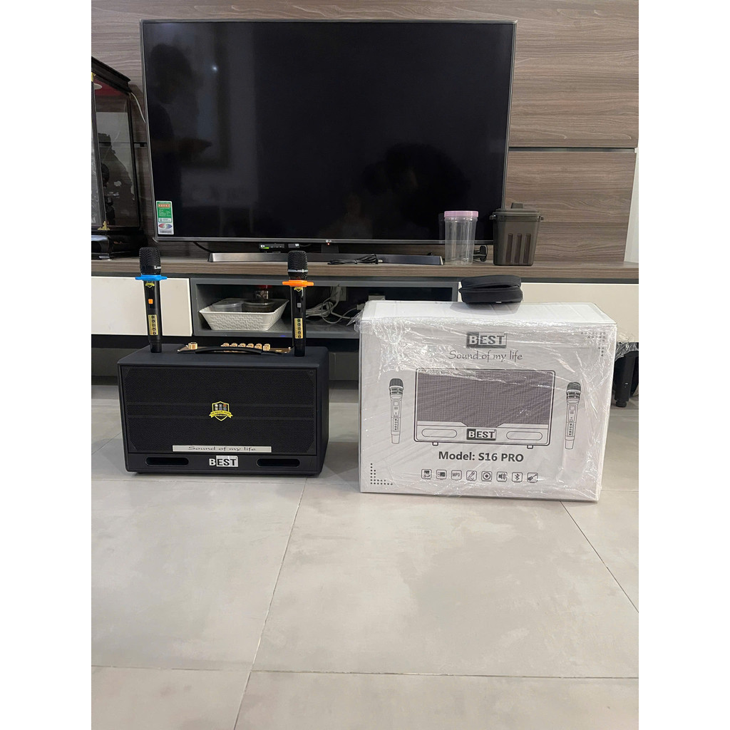[HCM] - Loa Karaoke Xách Tay BEST S16 PRO / S16 PRO V2 / S16 PRO V3. audio chính hãng 2026