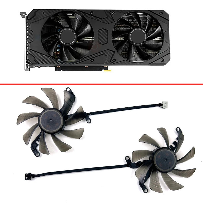 Quạt làm mát MỚI 85mm 4pin TH9215S2H-PAA08 RTX3060 TI GPU FAN cho KFA2 GALAX RTX 3060 Ti Snapdragon 