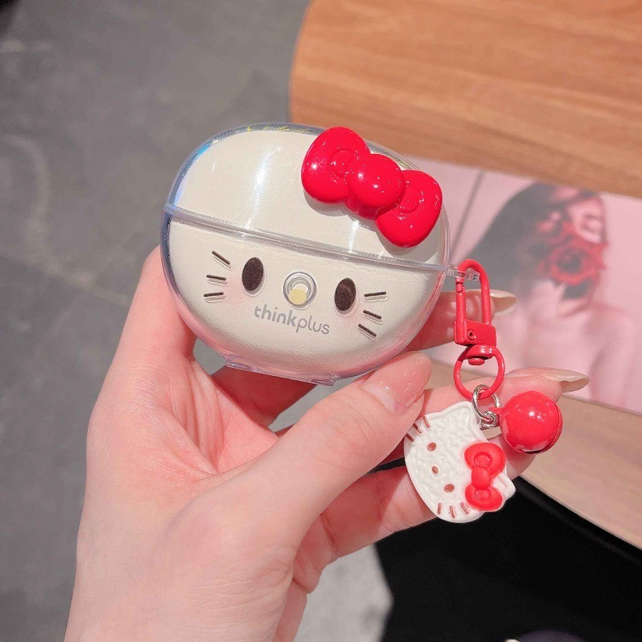 Ốp Hoạt Hình Dễ Thương Cho Lenovo LP25 Ốp Lưng Hoa Silicon Tai Nghe Cho Lenovo lp25 Bao Phụ Kiện Hộp