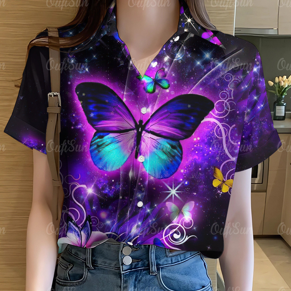 Áo sơ mi bướm, áo sơ mi nữ Songkran, áo sơ mi cầu vồng, áo sơ mi in graffiti, áo sơ mi Hawaii, áo sơ