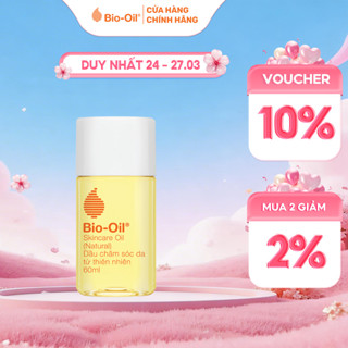 Dầu chăm sóc da từ Thiên Nhiên BIO-OIL SKINCARE OIL (NATURAL) 60ML