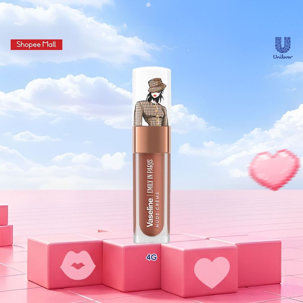 [New] Son Vaseline Emily In Paris Nude Crème Tinted Lip Oil 4g (Nude)