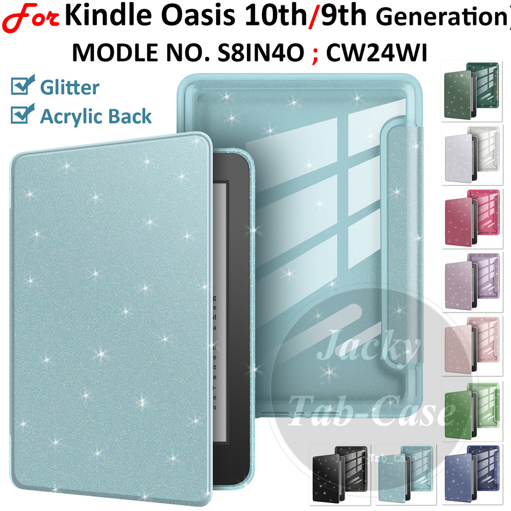 Dành Cho Kindle Oasis 10th 9th Thế Hệ 2019 2017 S8IN40 CW24WI Ốp Lưng Acrylic Lấp Lánh Oasis2 Oasis3