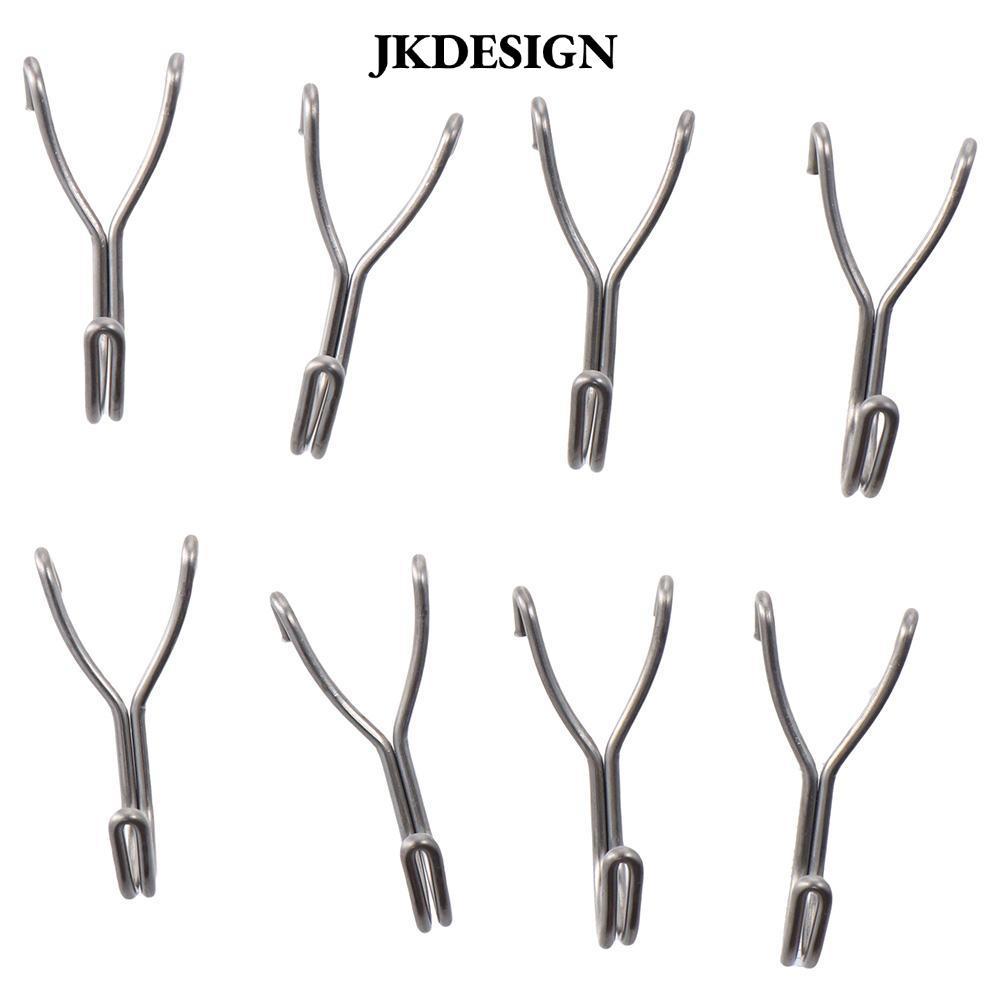 JKDESIGN 20 Chiếc Pegboard Móc Peg Board Asseccories Giá Đỡ Treo Phù Hợp Với Bảng Giá Để Đồ