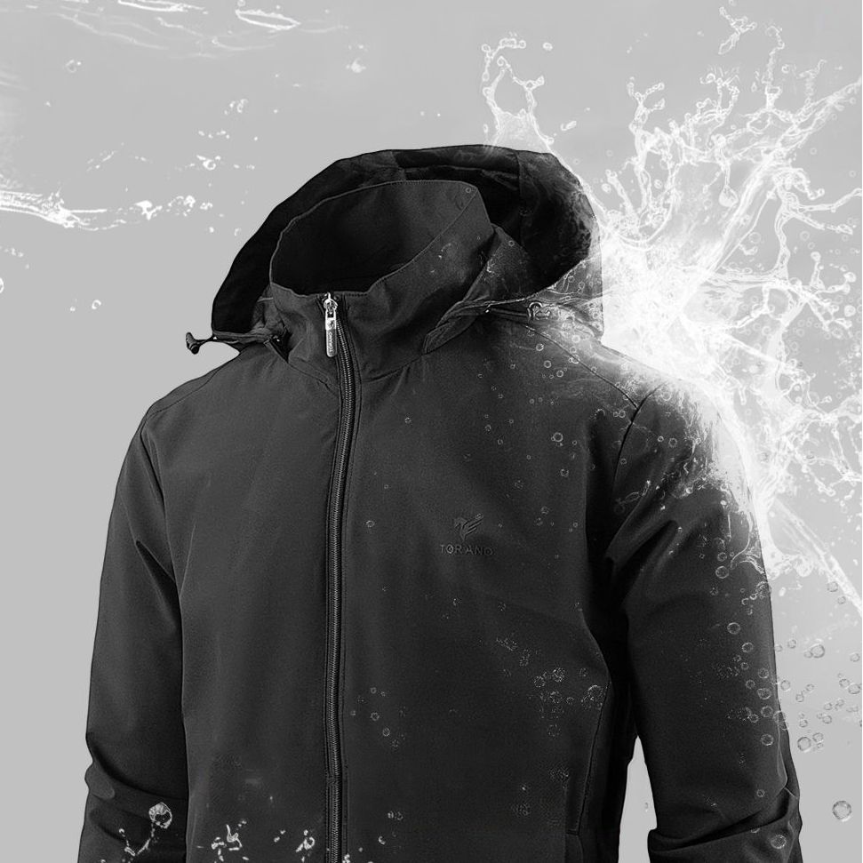 Áo Khoác Gió Nam 2 lớp TORANO Công Nghệ Cao Cấp Heattech, Chống Thấm, Cản Bụi, Cản Gió, Giữ ấm EWCW0