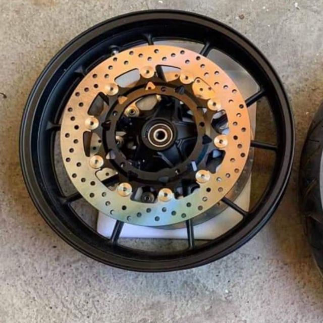 hỏa tốc Mâm trước 2 đĩa độ được cho r15 mt15 tfx xsr155 gsx  150  cbr150 winner ( không gồm đĩa)