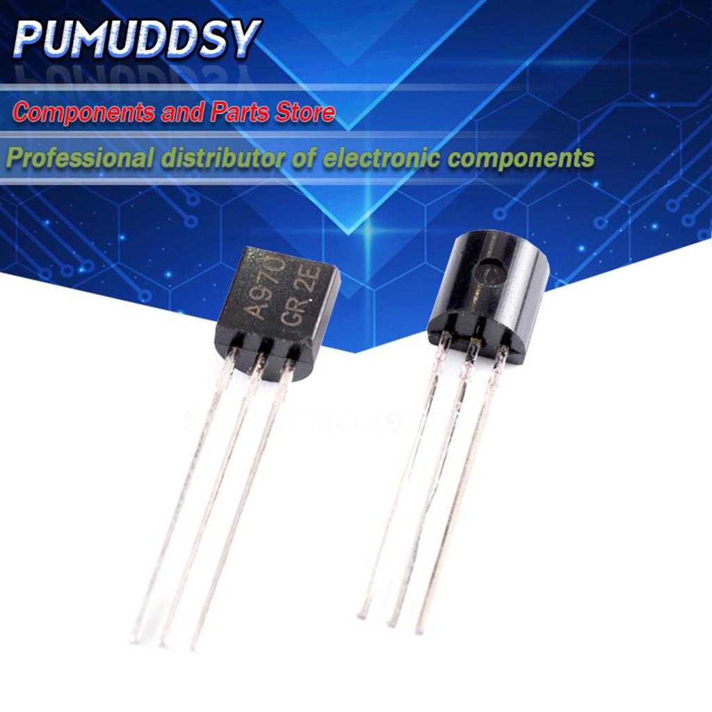 100 CÁI 2SA970 2SC2240 (50 CÁI * A970 + 50 CÁI * C2240) TO-92 Transistor lưỡng cực - BJT NPN IC