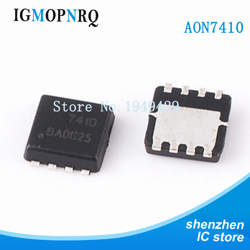 10 Cái / lốc AON7410 QFN AO7410 7410 Giao hàng nhanh mới