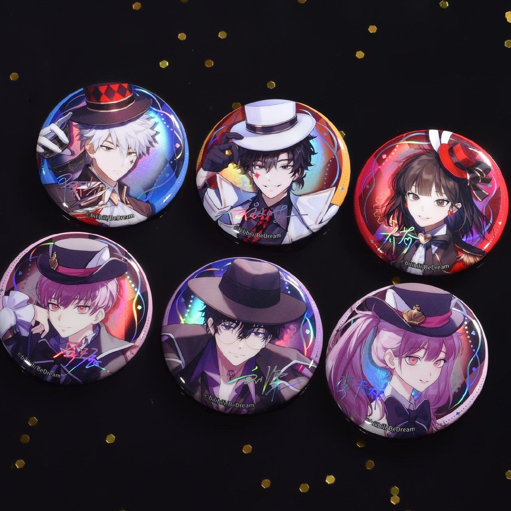 Time Man II Magic Series Huy hiệu Laser trơn 58mm Thanh tự chế AB329 #.