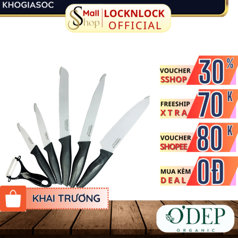 Bộ dao 6 món LocknLock CKK101S01 - SSHOP SSL