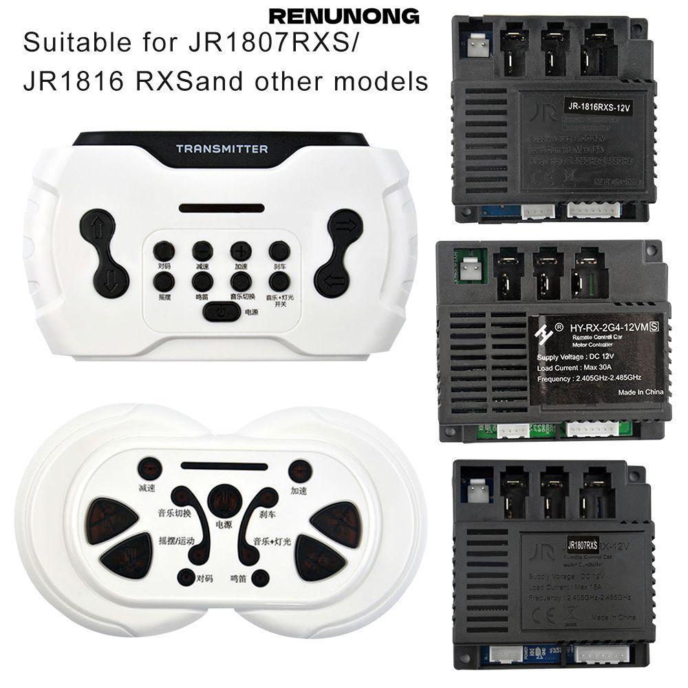 Bộ thu RENUNONG Phụ kiện điều khiển từ xa DIY cho bộ điều khiển JR1807RXS và JR1816