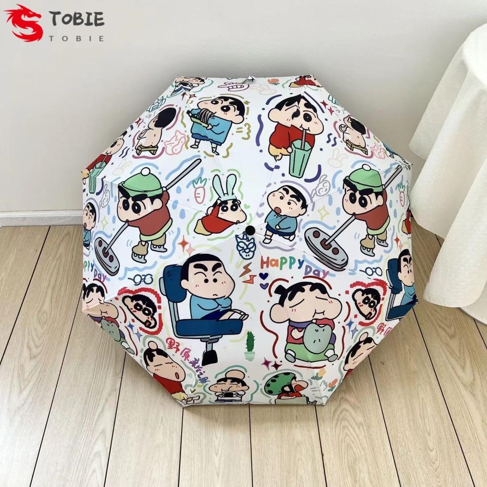 TOBIE Crayon Shin Chan Umbrella, Hoạt Hình Anime 8 Ribs Crayon Shin Chan Ô Chống Tia UV, In Hình Nhẹ