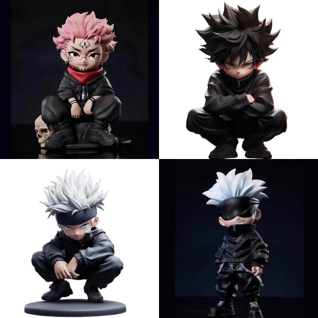 megumi  Mô Hình Jujutsu Kaisen - Chú Thuật Hồi Chiến Satoru Gojo Ryomen Sukuna 14cm