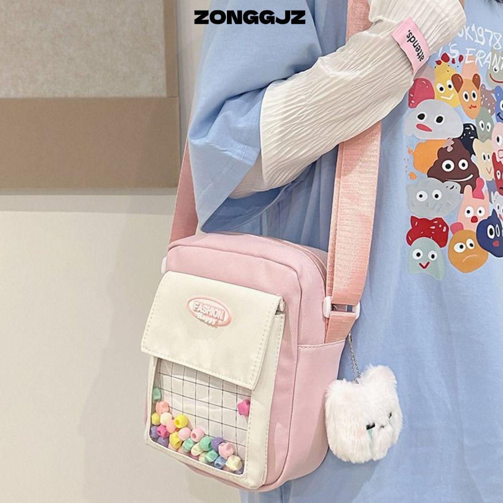 Zonggjz Kawaii Itabag, Túi đựng búp bê bỏ túi trong suốt JK, Túi xách PVC