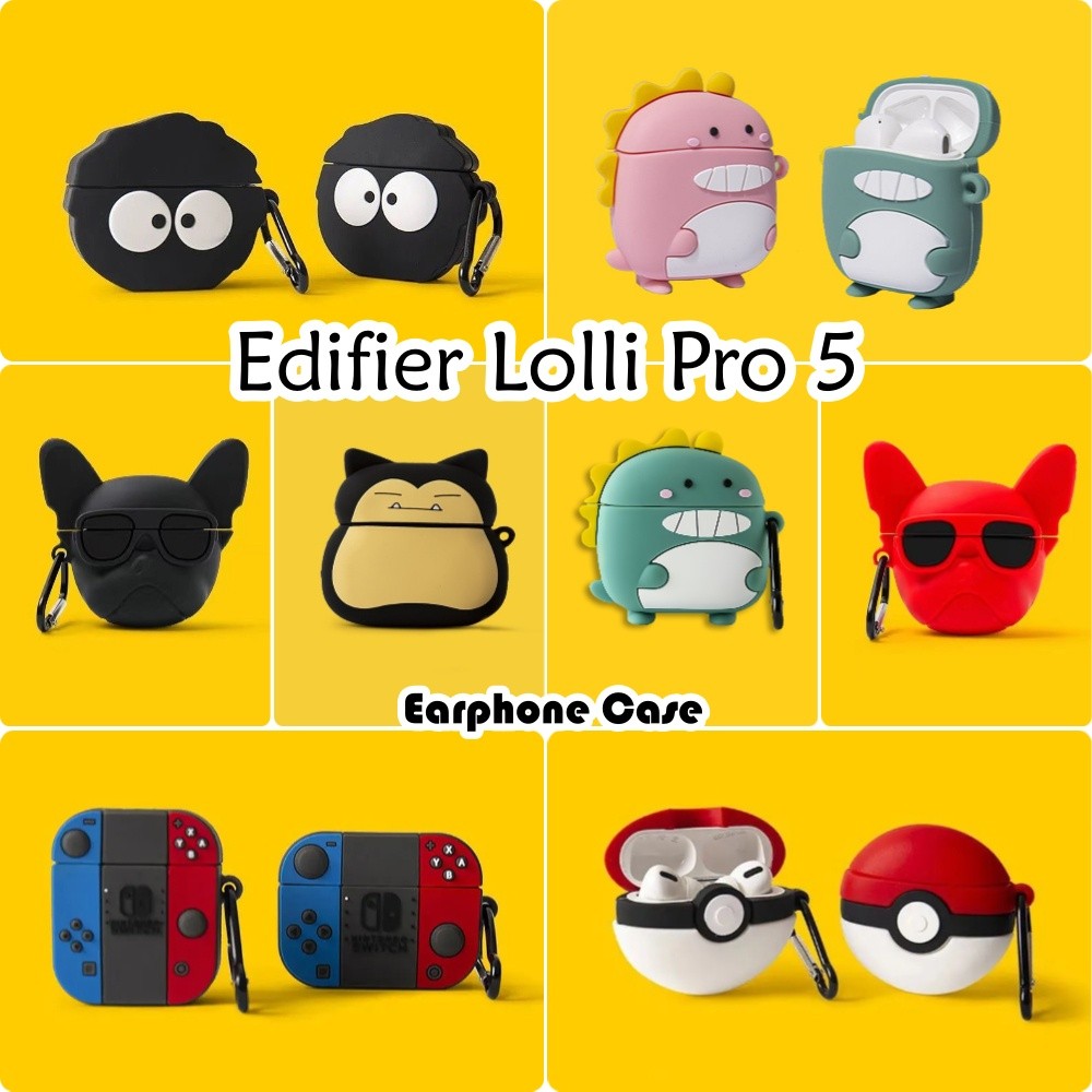 【imamura】Cho Edifier Lolli Pro 5 ốp tai ng Case dòng thủy triều Vỏ Bảo Vệ Hộp Sạc Tai Nghe