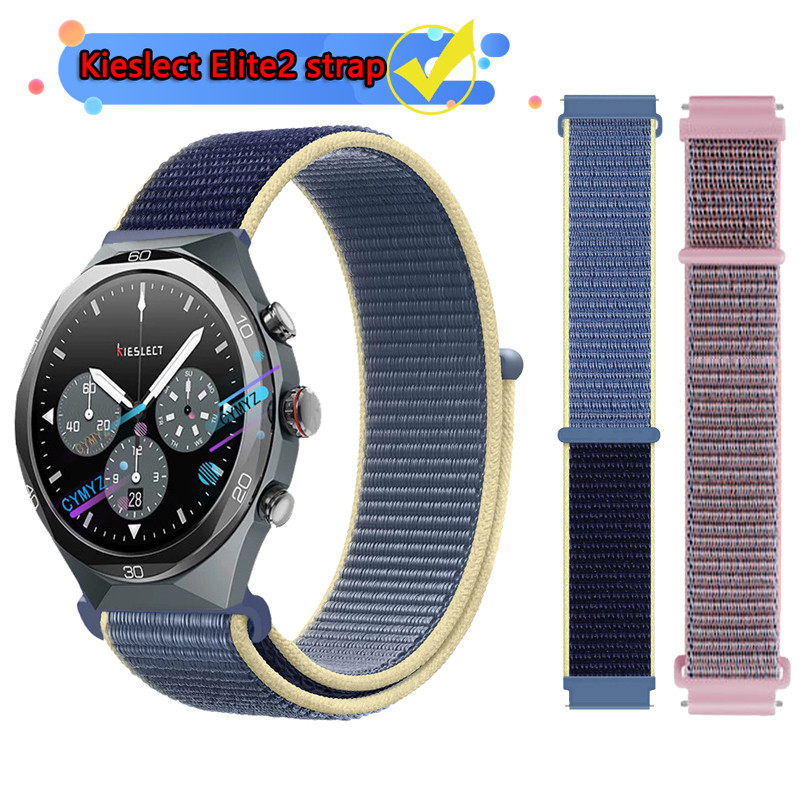 Dây đeo Kieslect Elite 2 Dây đeo Nylon Kieslect AI Smartwatch Elite2 Dây đeo cổ tay thể thao