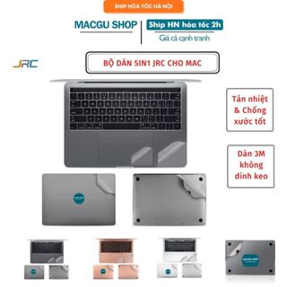 BỘ DÁN MACBOOK 5IN1 JRC/INTHEWORLD-taikesen độ bền cao,chống xước tốt, skin bảo vệ mac, màn hình macbook DM01