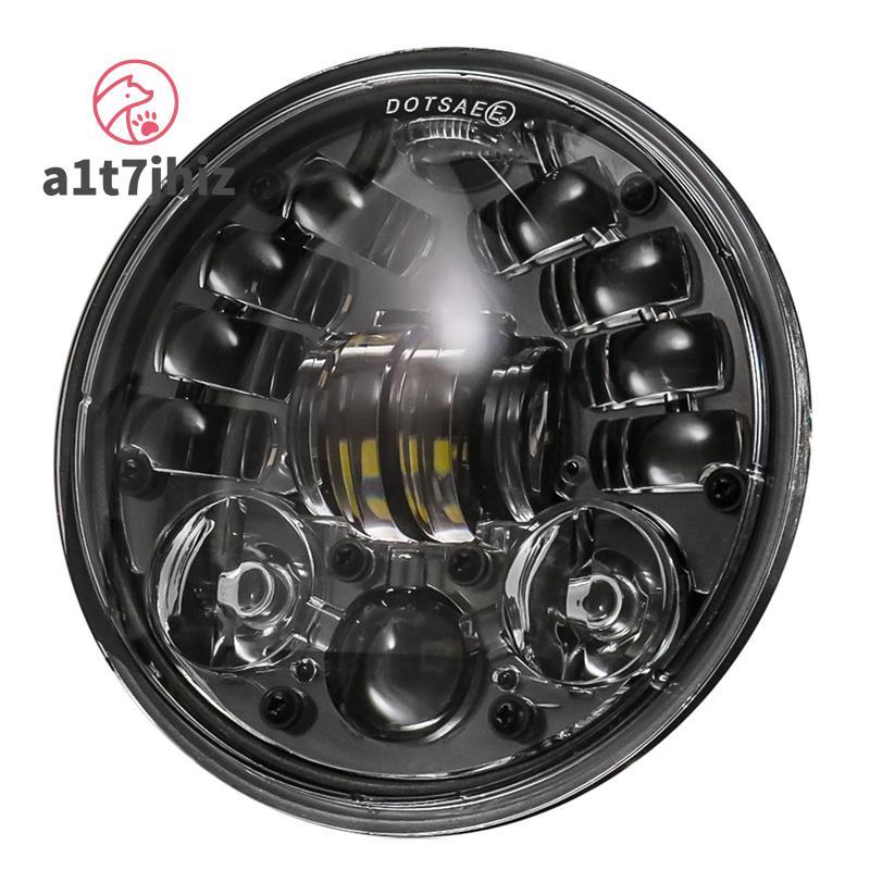 Đa Năng 5.75 Inch Đèn Pha LED 5 3 / 4 Inch LED DRL Hi / Lo 36W Chùm Xe Máy Bật Đèn Pha Chạy Ban Ngày