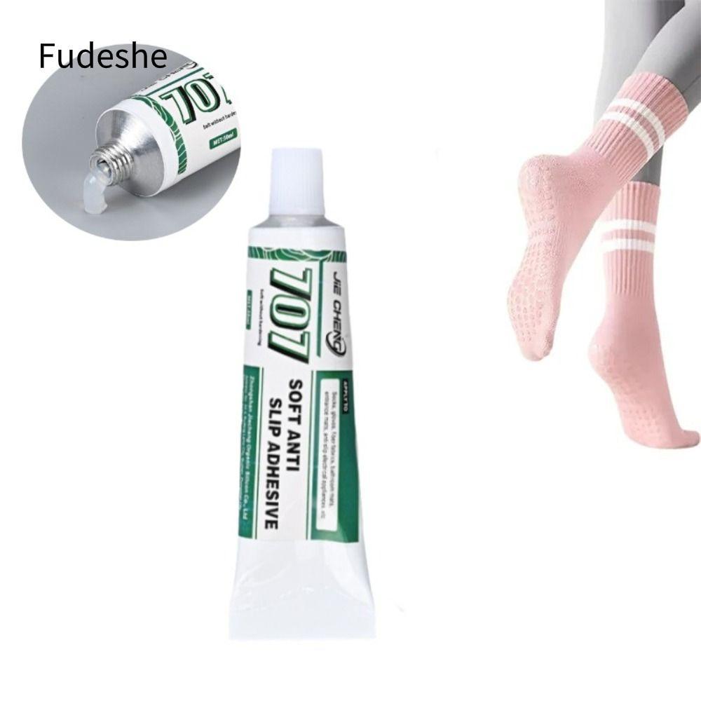 FUDESHE 50ml Sock Grip Enhancer - Keo Chống Trượt Cho Giày, Không Trôi Màu, Dễ Lau Sạch