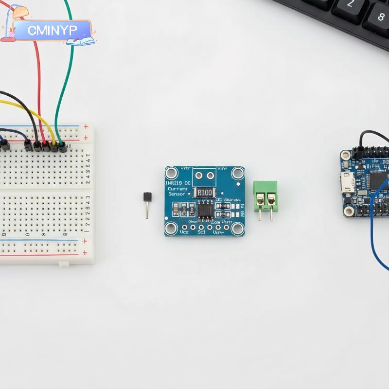 CMINYP 1 / 3 / 5 Chiếc INA219 Module Bảng Xanh DIY 3V-5V IIC I2C MCU-219 Mô-đun Cảm Biến Giám Sát Ng