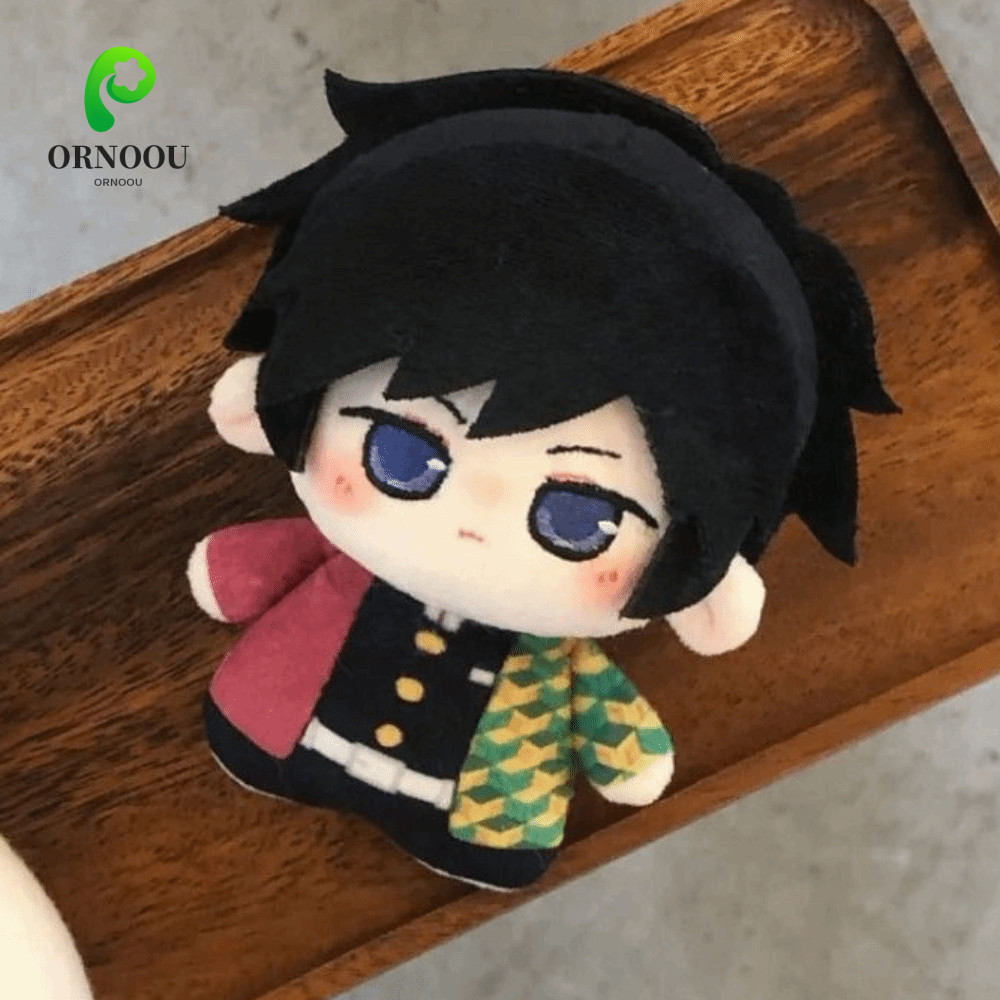 ORNOOU Demon Slayer Plush Doll, Anime Ngoại Vi Nhật Bản Anime Tomioka Giyuu Đồ Chơi Sang Trọng, Đồ C