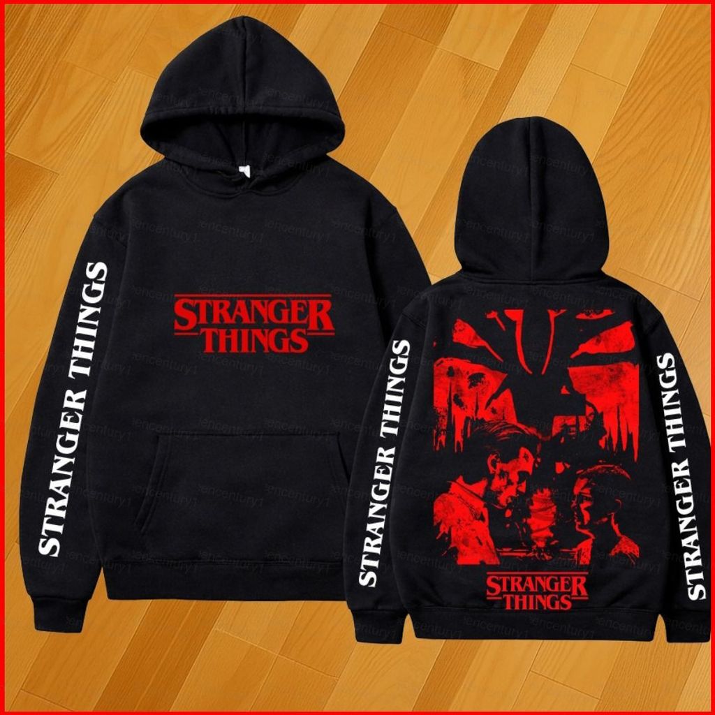 GC1 Stranger Things 5 Áo Hoodie Anime Áo Unisex Dài Tay Top GC1