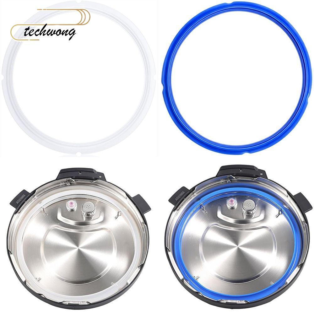 Vòng silicon nồi cơm điện TECHWONG, Vòng niêm phong nồi áp suất không độc hại chịu nhiệt độ cao, Vòn