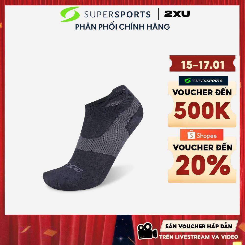 Vớ Thể Thao 2XU Vector Ultralight - Đen - UA7027e-TTM/BLK