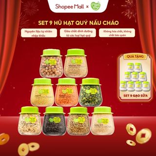 Combo 9 loại hạt ăn dặm Mămmy nhập khẩu chứa nhiều vitamin và dinh dưỡng cho bé cho bé từ 6 tháng