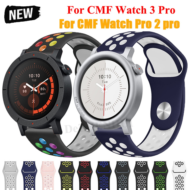 Dành Cho CMF Watch 3 Pro Smartwatch Dây Silicon HaiTone Cho CMF By Nothing Watch Pro 3 2 Thể Thao Dâ