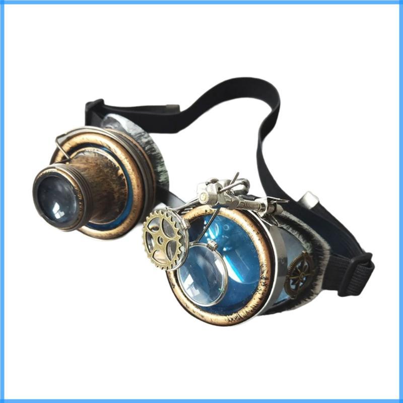 ARZ Goth Steampunk Kính Vintage Steampunk Kính Kính Kính Kính Goth Cosplay