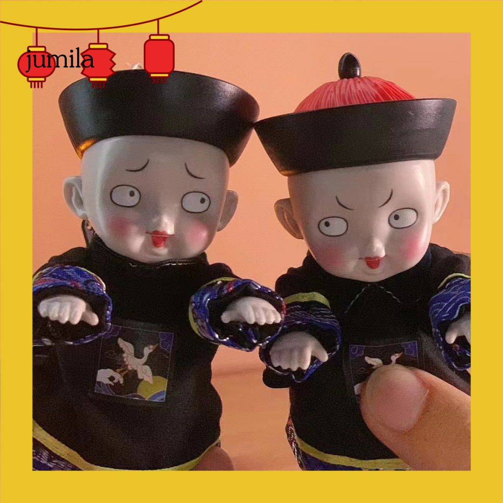 [JU] Đồ chơi Zombie dễ thương Đồ chơi thổi gió Zombie nhỏ Đồ chơi Zombie gió vui nhộn với trang phục