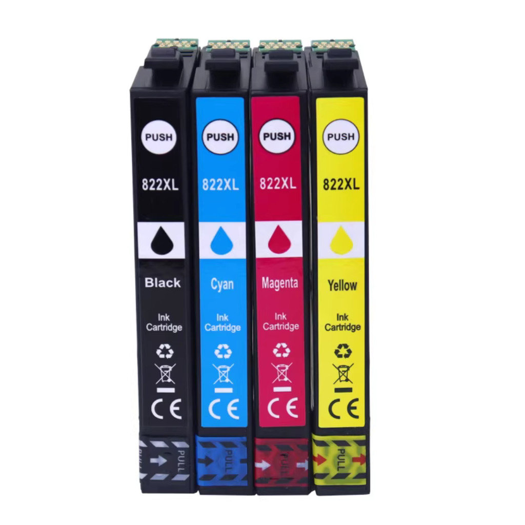 Tương thích với Hộp mực Epson 822XL Epson WorkForce Pro WF-3820 WF-4820 WF-4830 WF-4834 Hộp mực máy 