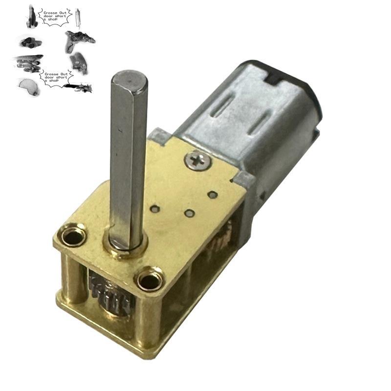 DC 12V Mini Gear Motor Micro Worm Gear Giảm Tốc Bàn Chải Động Cơ DC Thiết Bị Điện Tử 1218GE-N20 (Cho