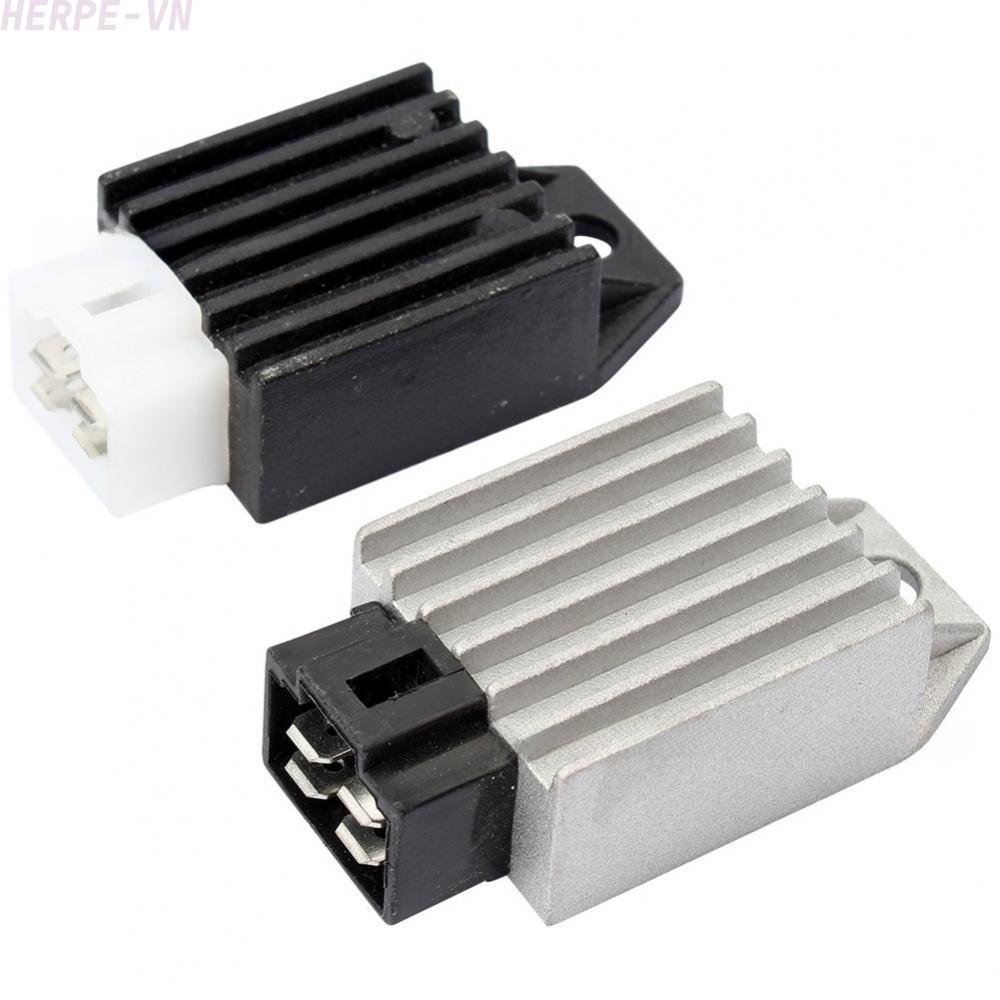 [HERPEVN]Regulator Rectifier 12V 4 Pin for GY6 For 50CC 1For 50CC For Scooter ATV Go Kart[Ready stoc