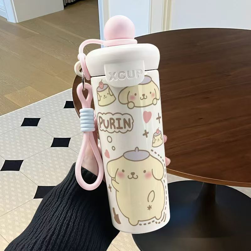 Ly giữ nhiệt hoạt hình My Melody Kuromi 316 ly trà cà phê nước