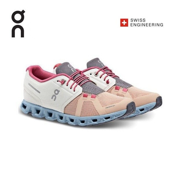 Giày chạy bộ Cloud 5 2024-26 on Cloud 5 nhẹ nhàng, thoáng khí và thoải mái cho nữ.