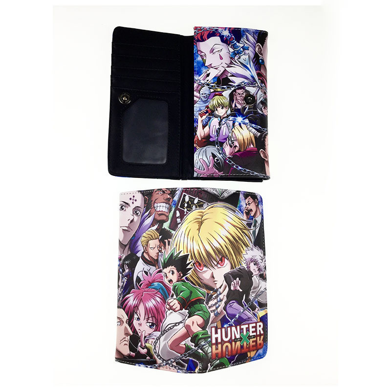 Ví đựng tiền xu SCM4 Ví PU Full-Time Hunter Ví dài