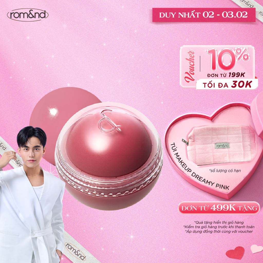 [Rom&nd] Má hồng ngọt ngào Hàn Quốc Romand JUICY ROLL CHEEK 8.4g