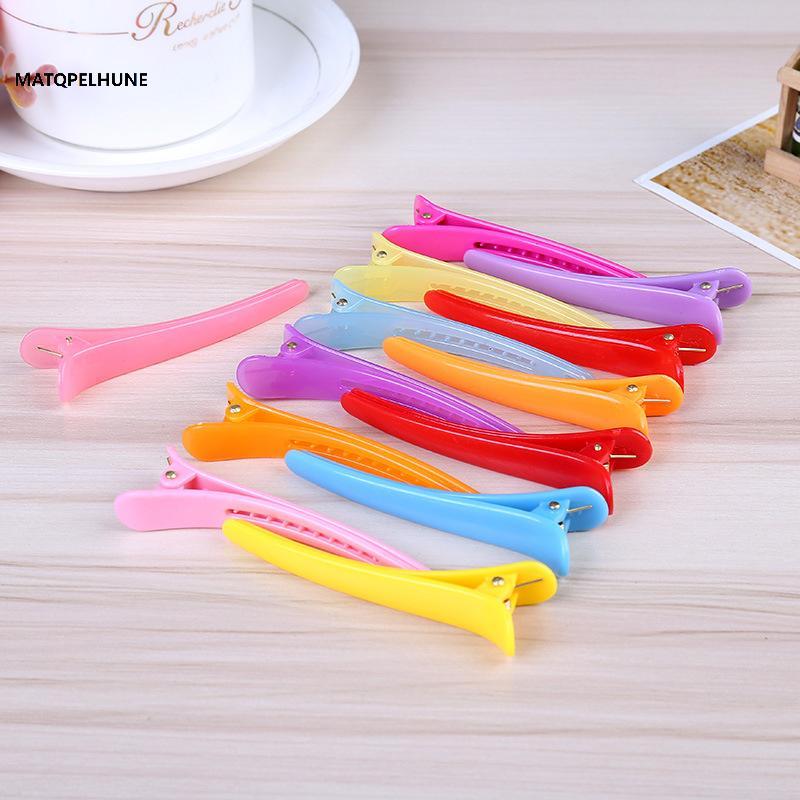 MATQPELHUNE 20 Cái Màu Kẹo Dubill Kẹp Tóc Chuyên Nghiệp Salon Kẹp Tóc Nhựa DIY Chăm Sóc Tóc Kẹp Tóc 