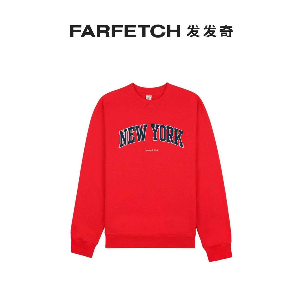 Sporty & Rich - Áo thun cotton unisex thoải mái, thoáng khí