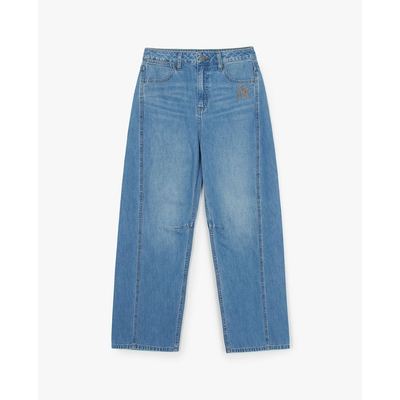 MLB - Quần jeans nữ ống rộng Vastity Vintage_3FDPV0161-50INS