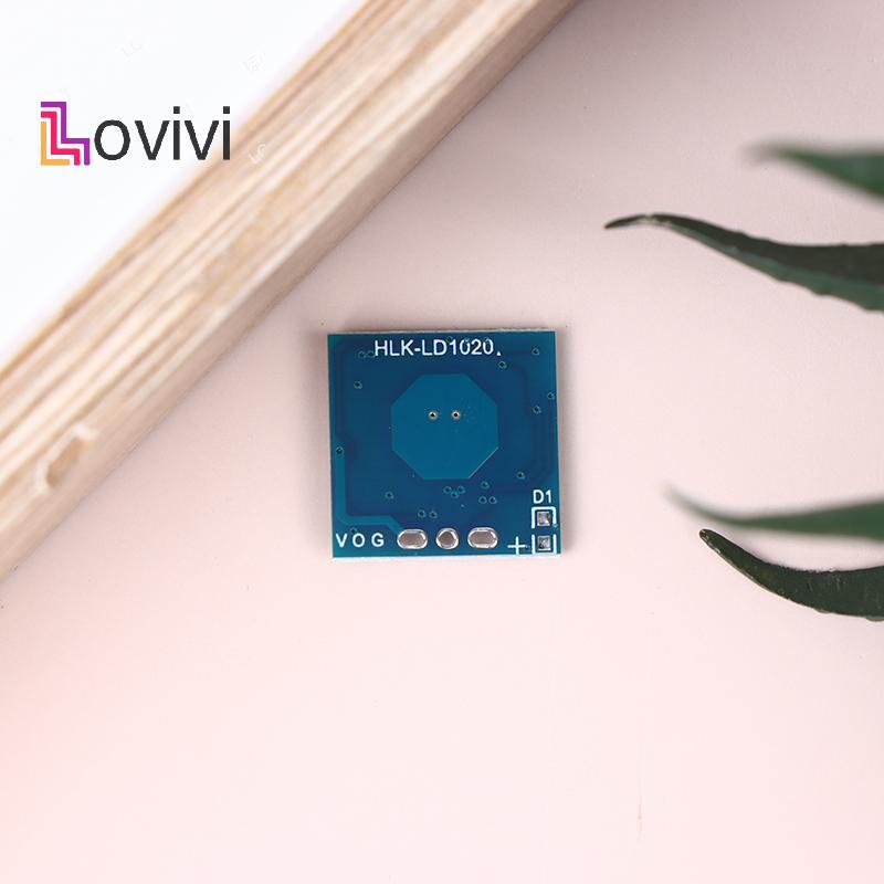 [Lovivivi] 1 / 3 / 5 Cái LD1020 10G Mô-đun Radar cảm ứng vi sóng Mô-đun cảm biến nhận thức con người
