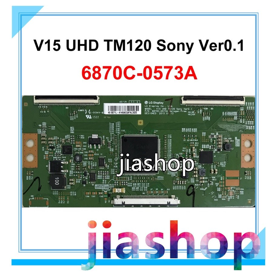1 PC TCON Board V15 UHD TM120 SonyVer0.1 6870C-0573A TV T-CON Logic Ban Cho 49inch KD-49X8000C Màn H