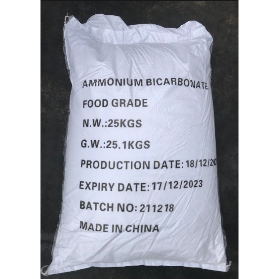 Bao 25kg Phân Bón Ammonium Bicarbonate (Dạng bột)