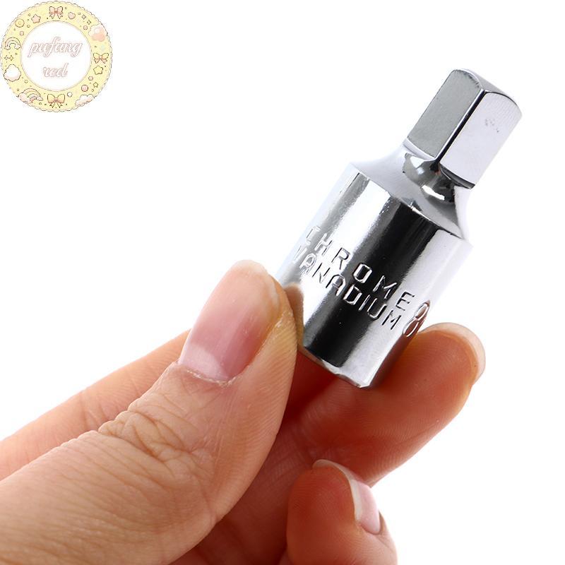 PURED 8mm Square Oil Sump Drain Plug Key Tool Remover cho Square Oil Sump Tool VN