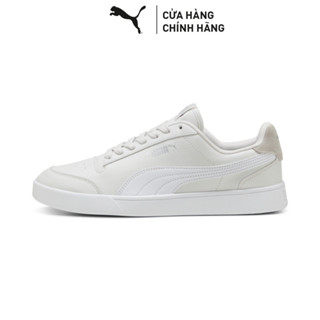 Giày Thời Trang PUMA Unisex Shuffle Feather Gray-White-Silver Màu Xám