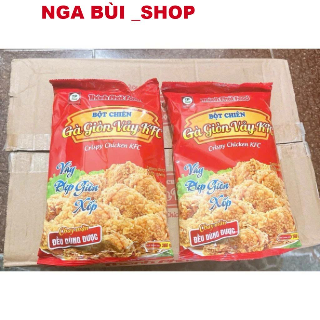 ( GIÁ SỈ )Bột Chiên Gà Giòn Vảy KFC Gói 300G, bột chiên giòn , bột chiên KFC.