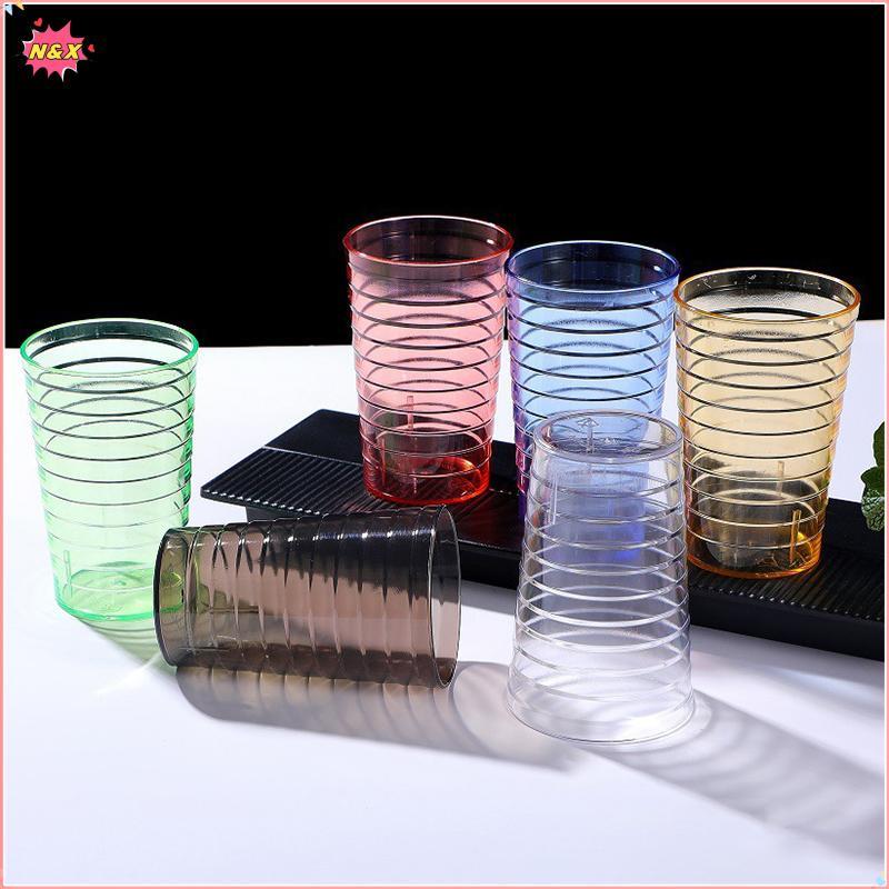 Cốc nước có giá trị cao trong suốt N & X, Cốc bia PS bằng nhựa thanh, Cốc nước ngoài trong suốt, Cốc