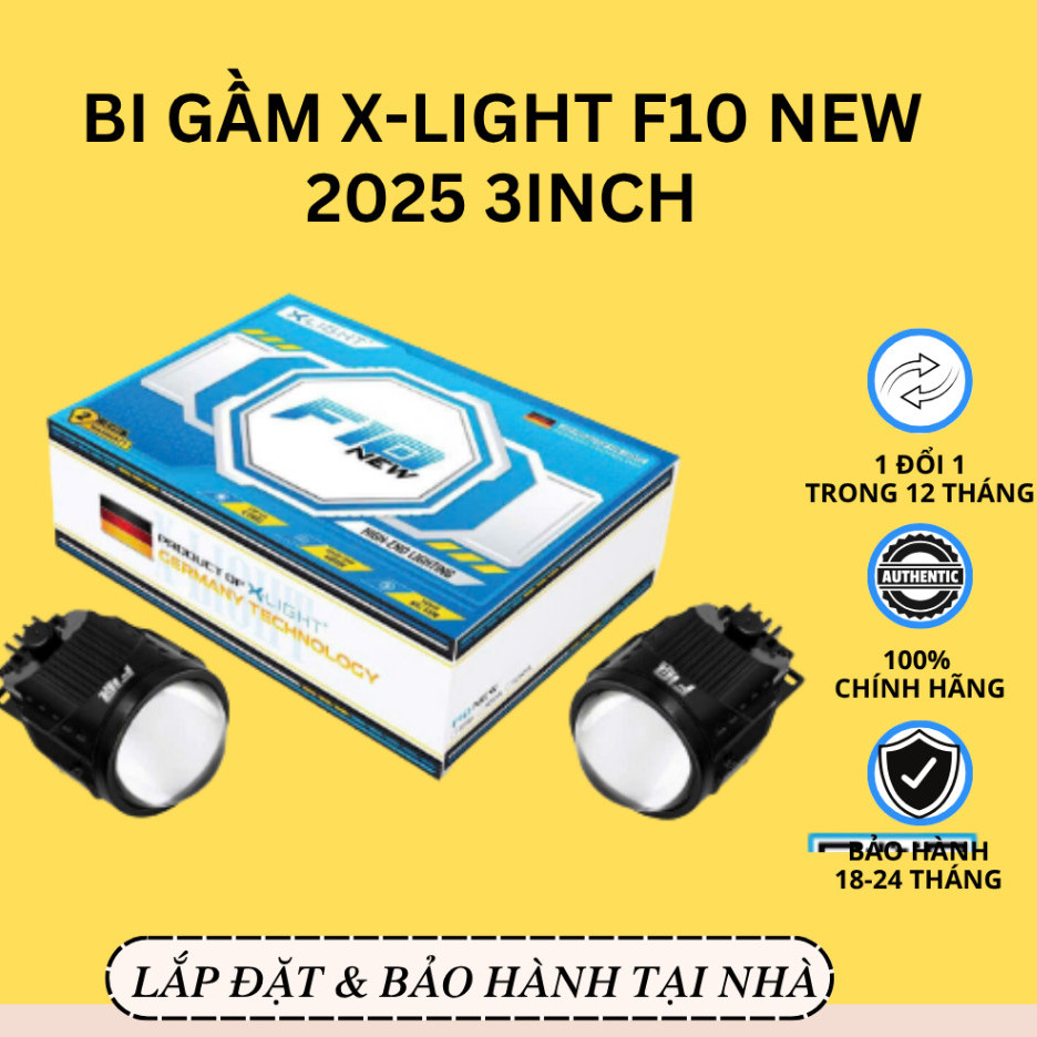 NEW 2026  Bi  gầm X-LIGHT F10 NEW 2025  3inch